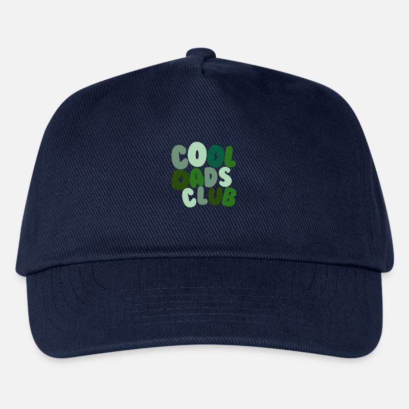 Cool Dads Club Grün - Kinder Basecap - Navy