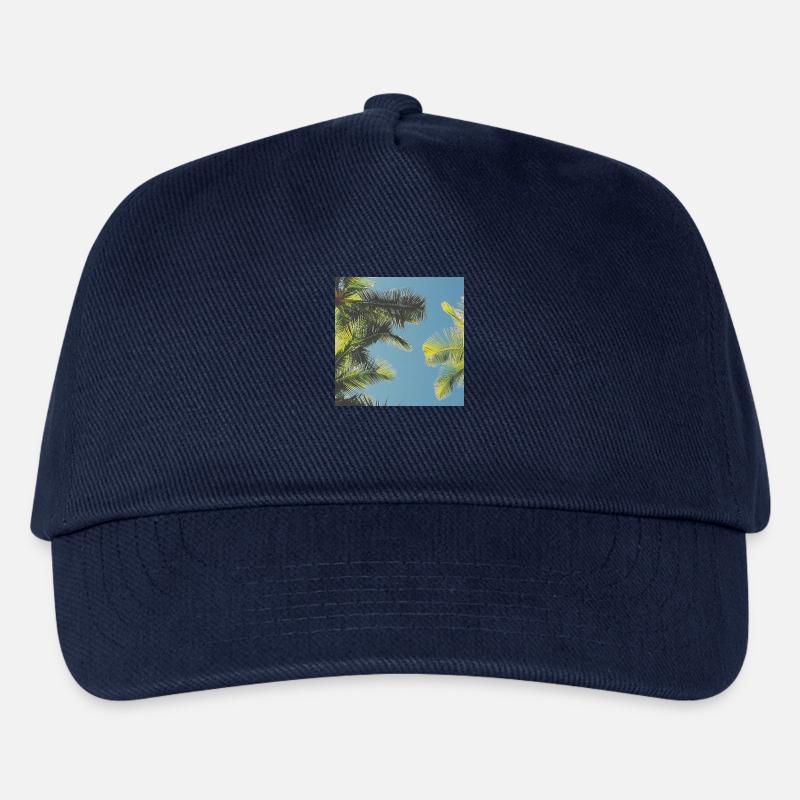 Palmblätter - Kinder Basecap - Navy