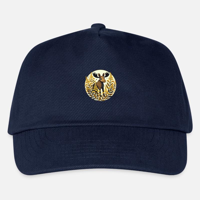 Elch - Kinder Basecap - Navy