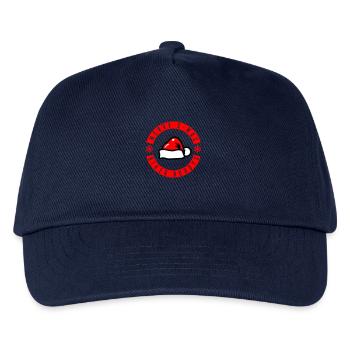 Joyeux Noël Copains Motards - Casquette de baseball Enfant - marine - Devant