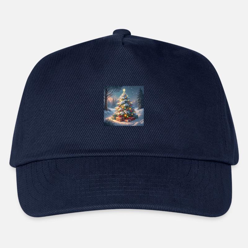 Arbre de Noël - Casquette de baseball Enfant - marine