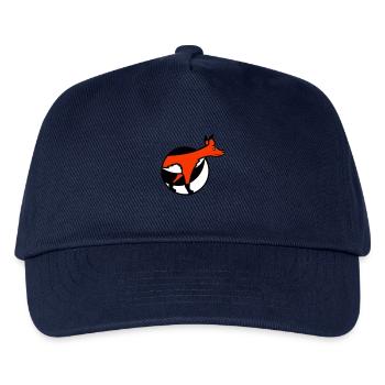 Fox Hole Front Part Front Burrow Go Out - Kids’ Baseball Cap - navy - Front