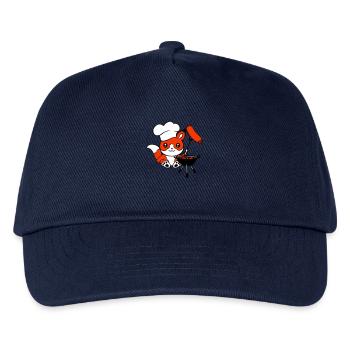 Fox Grills Saucisses Grill Master Grilling Cuisson - Casquette de baseball Enfant - marine - Devant