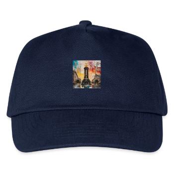 Siegessäule - Kinder Basecap - Navy - Vorne
