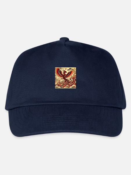Phönix im japanischen Stil - Kinder Basecap - Navy