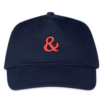 And signs - Kids’ Baseball Cap - navy - Front