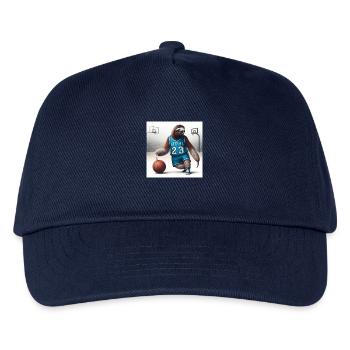 Sloth Basketball Tramp 23 - Kids’ Baseball Cap - navy - Front