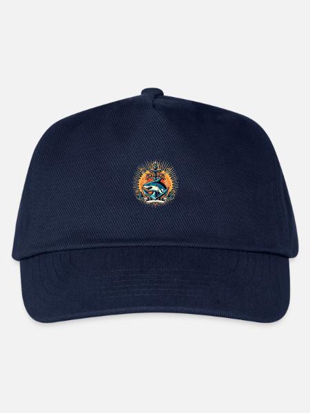Hai Logo - Kinder Basecap - Navy