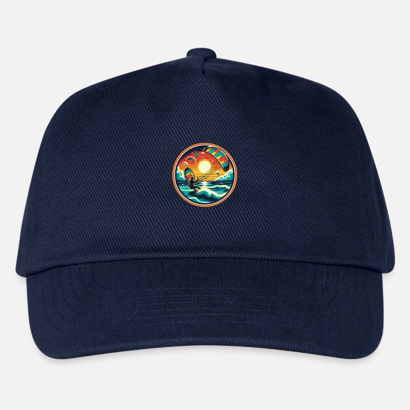 Kitesurfen - Kinder Basecap - Navy