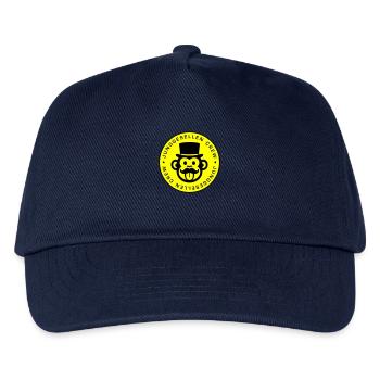 Junggesellen Crew Affe - Kinder Basecap - Navy - Vorne