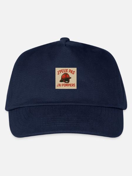 Ich kann keine Feuerwehrleute haben - Kinder Basecap - Navy