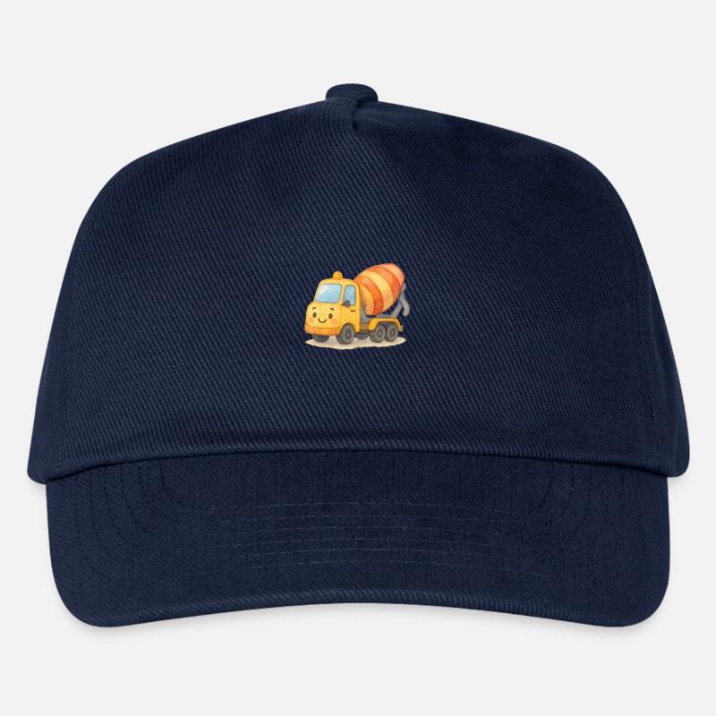 Betonmischer - Kinder Basecap - Navy