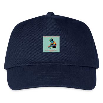 (Kinder)arbeit muss sich wieder lohnen! - Kinder Basecap - Navy - Vorne