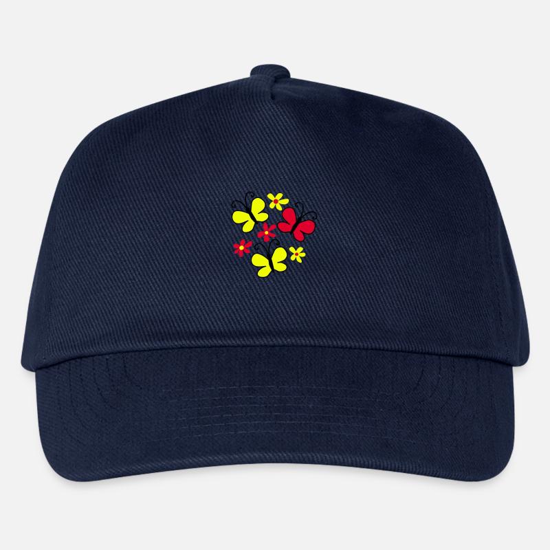 butterflies - Kinder Basecap - Navy