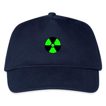 Radiation Symbol - Kids’ Baseball Cap - navy - Front