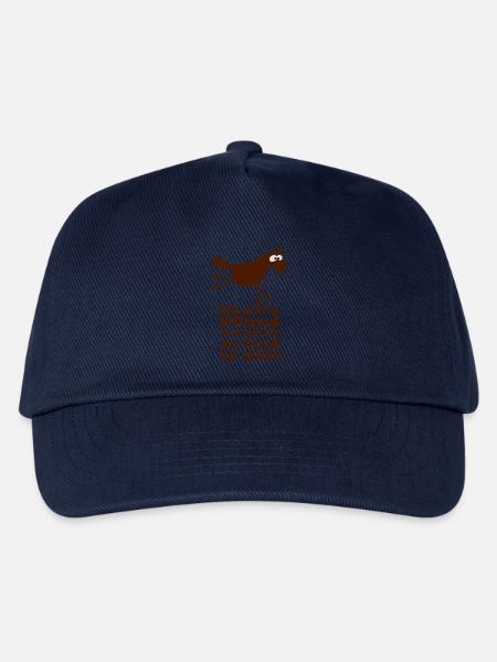 Ein gutes Pferd | lustiger Spruch für Reiter - Kinder Basecap - Navy