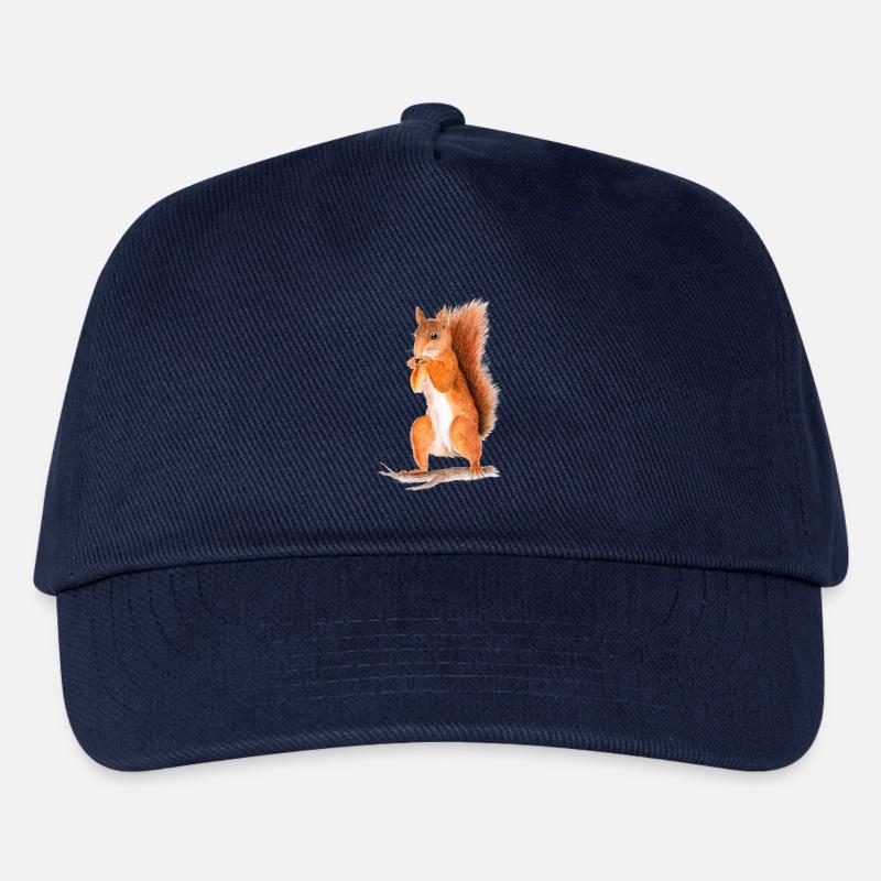 eichhörnchen - Kinder Basecap - Navy