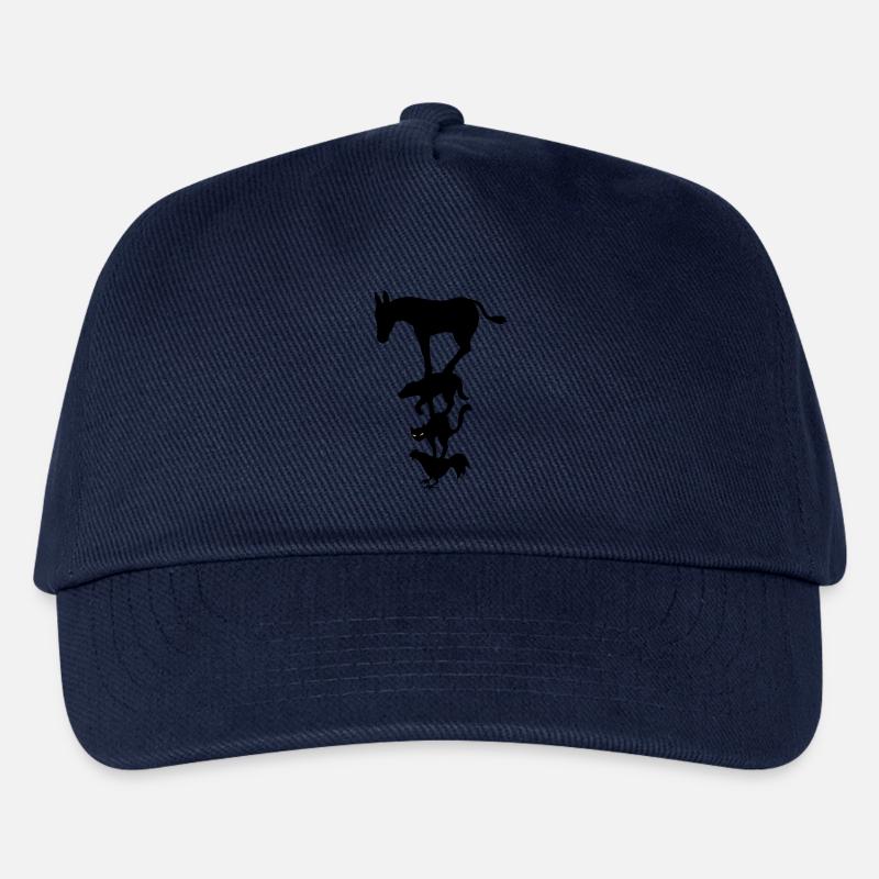 Bremer Stadtmusikanten - mal anders. - Kinder Basecap - Navy