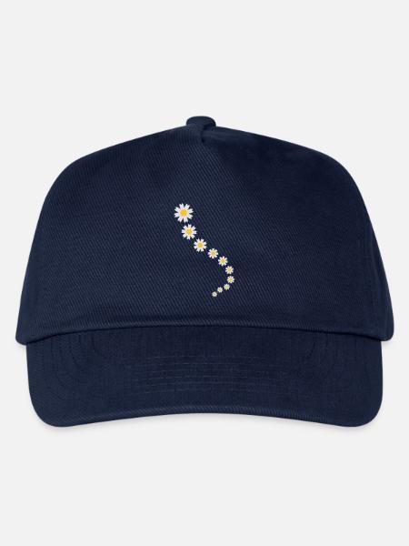 flowers - Kinder Basecap - Navy