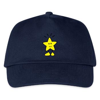 étoiles doux - Casquette de baseball Enfant - marine - Devant