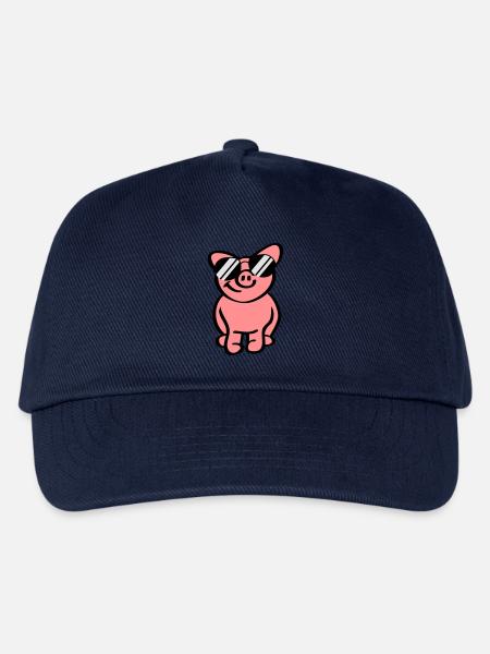Cool Pig - Kinder Basecap - Navy
