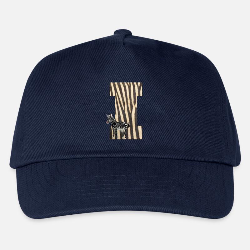 zebra i - Kinder Basecap - Navy