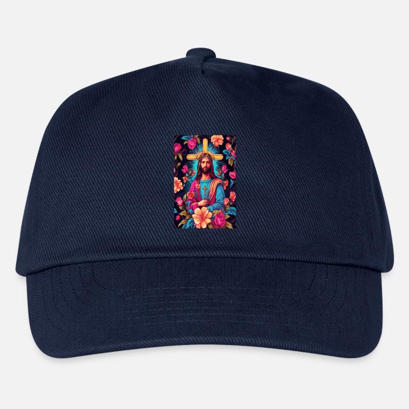 Jesus Christus - Kinder Basecap - Navy