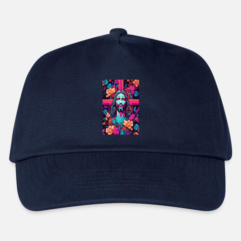 Jesus Christus - Kinder Basecap - Navy