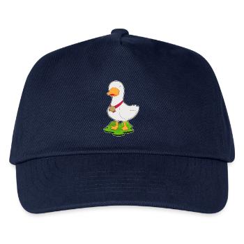 Ente Medaille - Kinder Basecap - Navy - Vorne