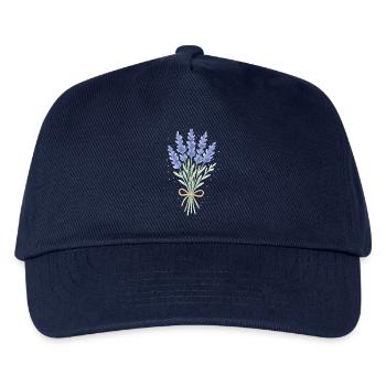 Lavender bouquet - Kids’ Baseball Cap - navy - Front