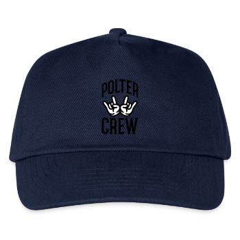 Polter Crew Polterabend - Kinder Basecap - Navy - Vorne
