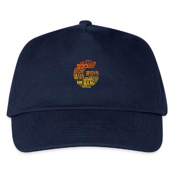 God Is A DJ - Kids’ Baseball Cap - navy - Front
