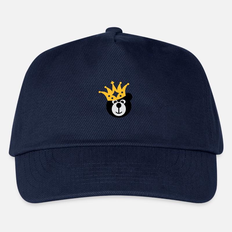 BEAR with KRONE - Kids’ Baseball Cap - navy