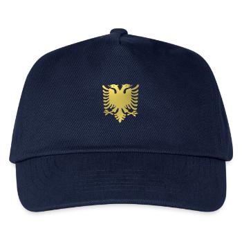 Shqiponja Gold - Kids’ Baseball Cap - navy - Front