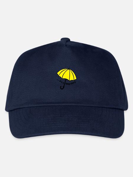 it's a long story / Regenschirm - Kinder Basecap - Navy