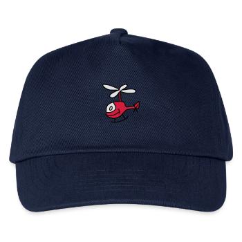 Helicopter - Kids’ Baseball Cap - navy - Front