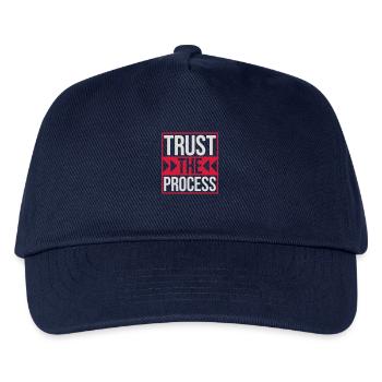 faire confiance au processus Devis - Casquette de baseball Enfant - marine - Devant