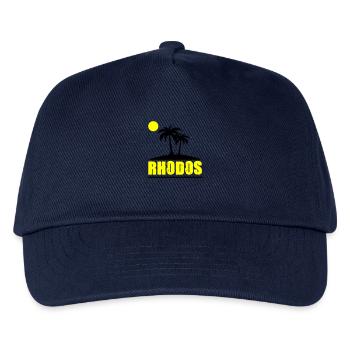 Rhodes - Kids’ Baseball Cap - navy - Front