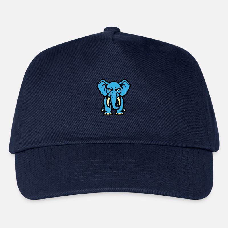 elefant comic - Kinder Basecap - Navy