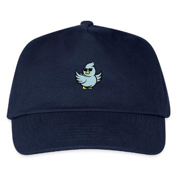 Deaf Comic Sunglasses - Kids’ Baseball Cap - navy - Front