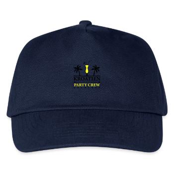 Croatia Party Crew - Kids’ Baseball Cap - navy - Front