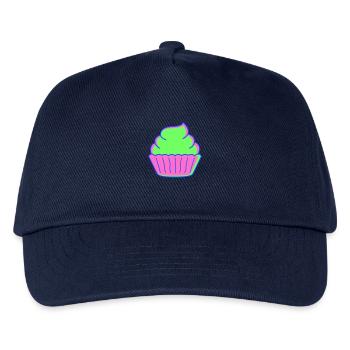 Cupcake - Casquette de baseball Enfant - marine - Devant