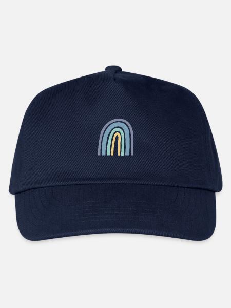 Cute Rainbow - Kinder Basecap - Navy