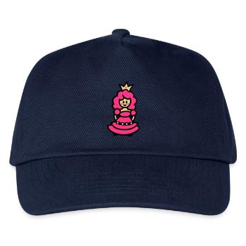 Prinzessin - Kinder Basecap - Navy - Vorne
