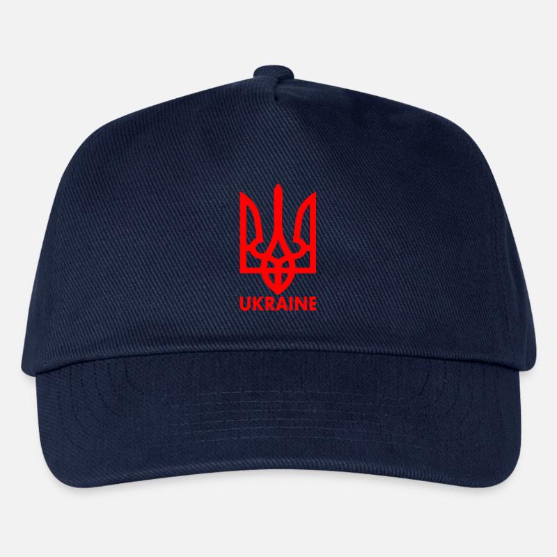 Ukraine - Kinder Basecap - Navy