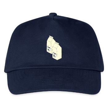 tetrapack milch - Kinder Basecap - Navy - Vorne