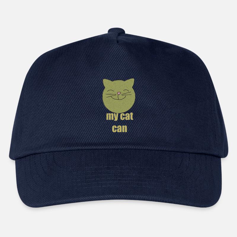 Mon chat peut - Casquette de baseball Enfant - marine
