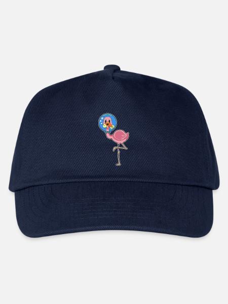 Flamingo Fisch - Kinder Basecap - Navy