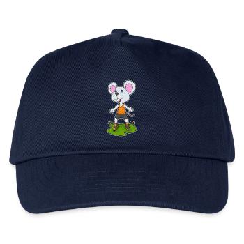 Mouse Inline skating Inline skates - Kids’ Baseball Cap - navy - Front