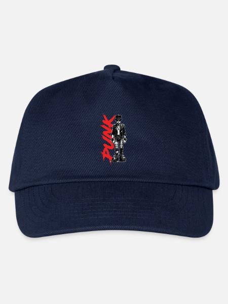 Punks mit Hut - Kinder Basecap - Navy